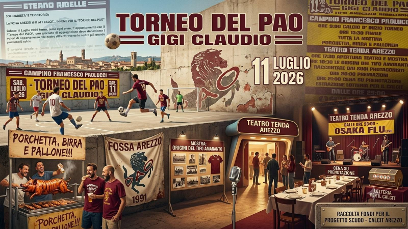 Torneo del PAO - calcio d'inizio del torneo