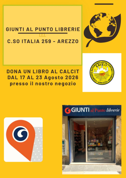 Giunti al Punto - Dona un libro al CALCIT