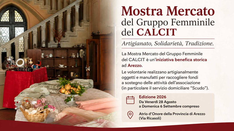 Mostra Mercato del Gruppo Femminile CALCIT