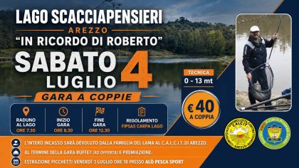Gara di pesca a coppie “In ricordo di Roberto”