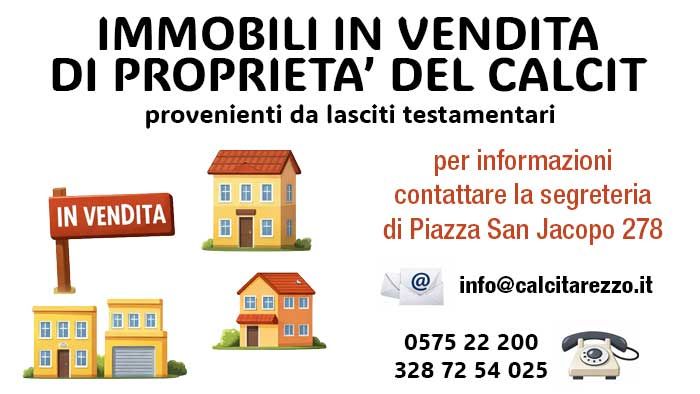 Immobili CALCIT in vendita ad Arezzo e in località di pregio