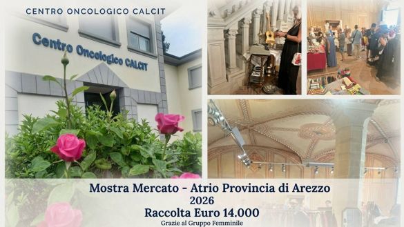 Mostra Mercato del Gruppo Femminile CALCIT nell’Atrio della Provincia