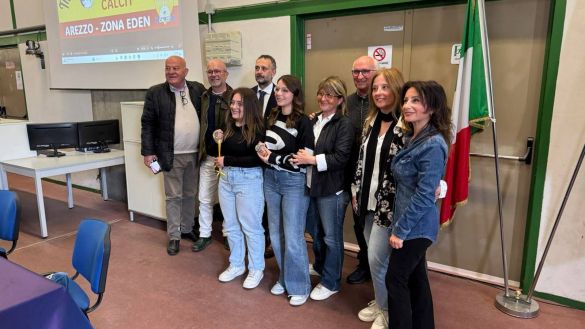 La medaglia celebrativa per il 72esimo Mercatino dei ragazzi del Calcit